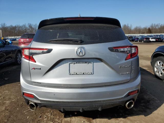 5J8TC2H66ML025743 - 2021 ACURA RDX A-SPEC SILVER photo 6