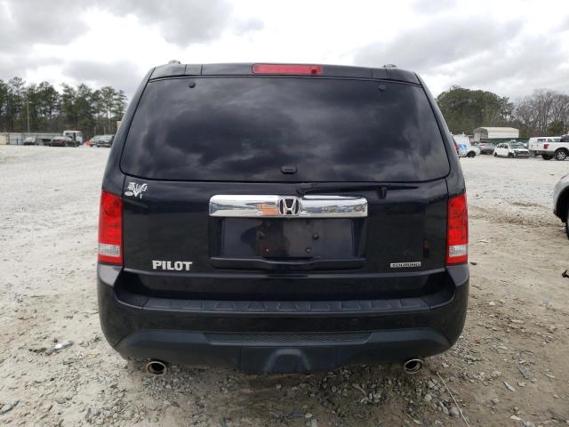 5FNYF3H92CB035280 - 2012 HONDA PILOT TOURING BLACK photo 6