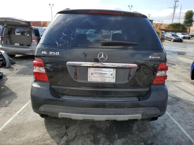 4JGBB86E88A411314 - 2008 MERCEDES-BENZ ML 350 BLACK photo 6