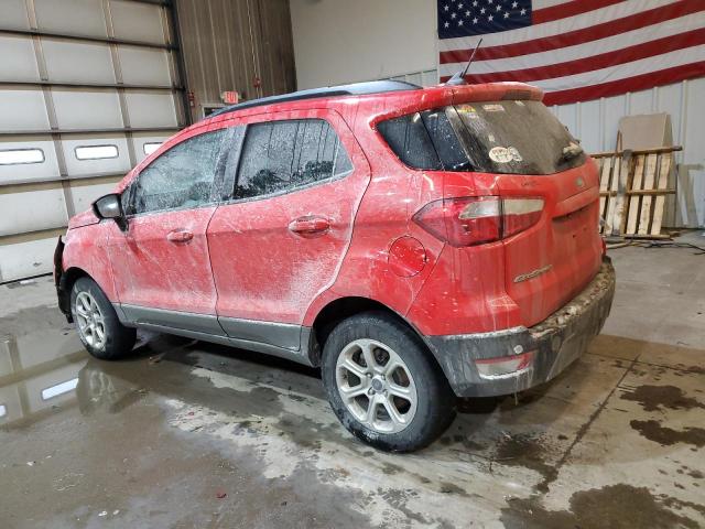 MAJ6S3GL2LC350793 - 2020 FORD ECOSPORT SE წითელი ფოტო 2