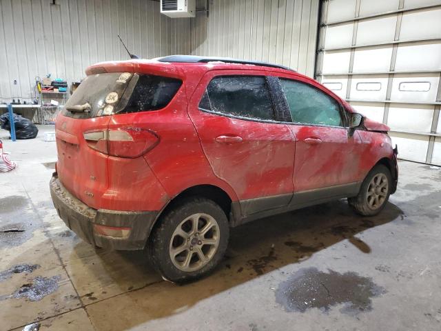MAJ6S3GL2LC350793 - 2020 FORD ECOSPORT SE წითელი ფოტო 3