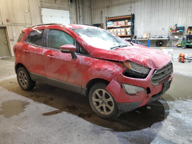 MAJ6S3GL2LC350793 - 2020 FORD ECOSPORT SE წითელი ფოტო 4