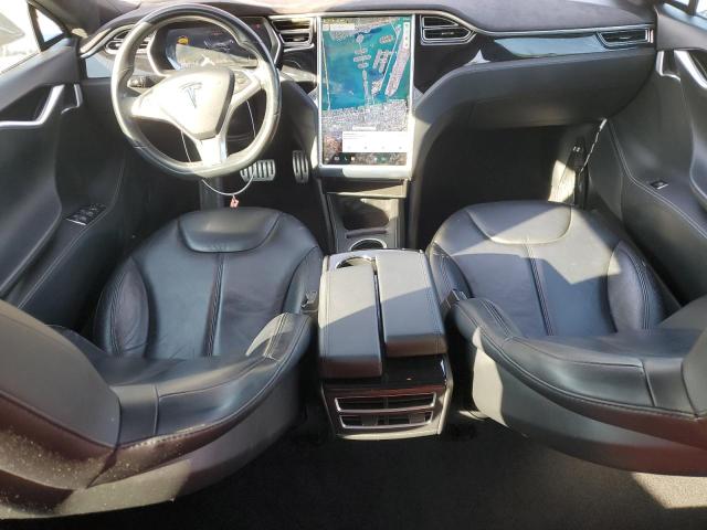 5YJSA1H28EFP66441 - 2014 TESLA MODEL S GRAY photo 8