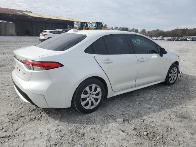 5YFEPMAEXNP282440 - 2022 TOYOTA COROLLA LE WHITE photo 3