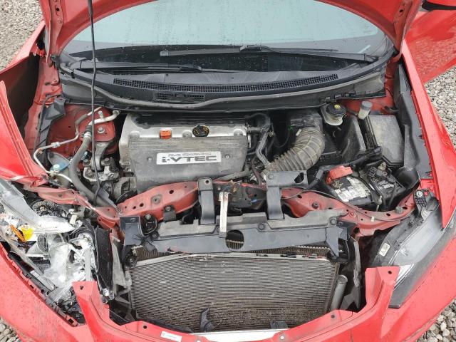 2HGFG4A54DH706835 - 2013 HONDA CIVIC SI RED photo 12