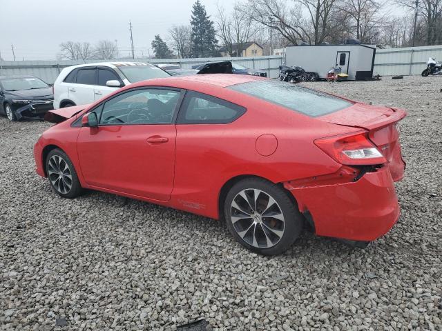 2HGFG4A54DH706835 - 2013 HONDA CIVIC SI RED photo 2