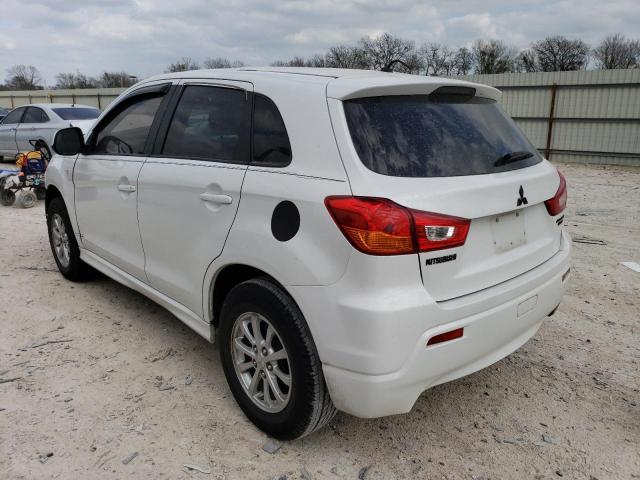 JA4AP3AU7BZ020290 - 2011 MITSUBISHI OUTLANDER ES WHITE photo 2