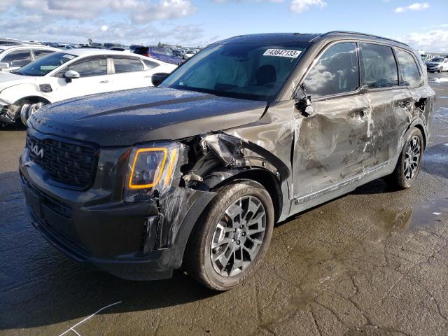 5XYP3DHC9NG218435 - 2022 KIA TELLURIDE EX CHARCOAL photo 1