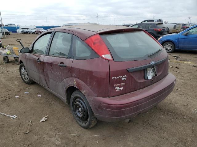 1FAFP37N86W144626 - 2006 FORD FOCUS ZX5 MAROON photo 2