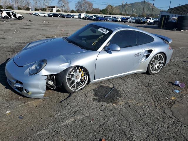 WP0AD2A95BS766170 - 2011 PORSCHE 911 TURBO SILVER photo 1