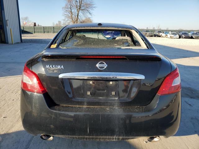 1N4AA51E59C809164 - 2009 NISSAN MAXIMA S BLACK photo 6