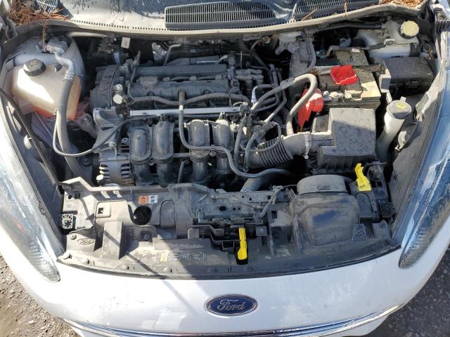 3FADP4EJ1JM110727 - 2018 FORD FIESTA SE WHITE photo 11