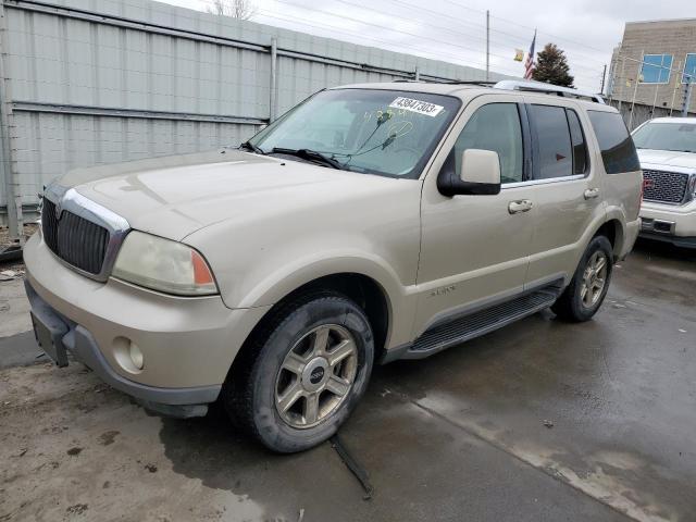 5LMEU88H64ZJ01332 - 2004 LINCOLN AVIATOR 金色 照片 1