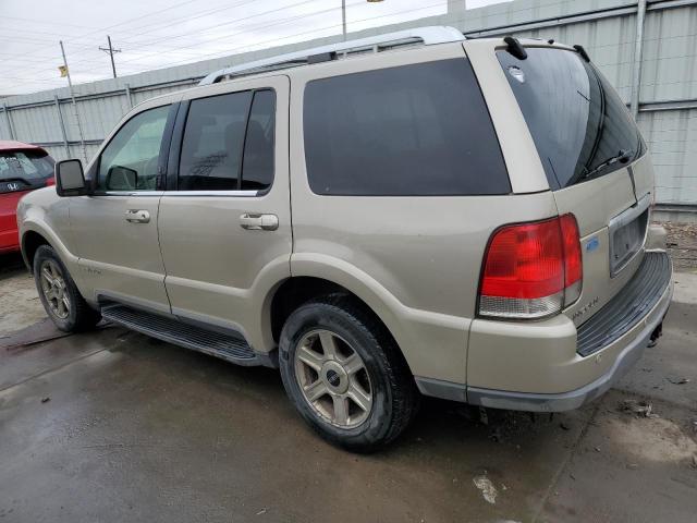 5LMEU88H64ZJ01332 - 2004 LINCOLN AVIATOR 金色 照片 2