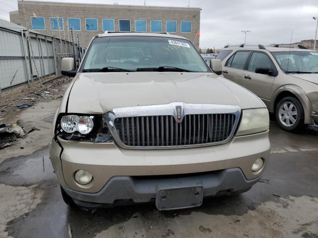 5LMEU88H64ZJ01332 - 2004 LINCOLN AVIATOR 金色 照片 5