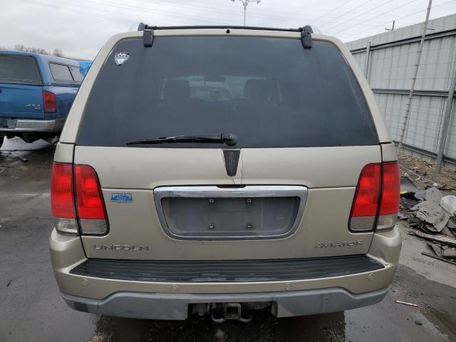 5LMEU88H64ZJ01332 - 2004 LINCOLN AVIATOR 金色 照片 6