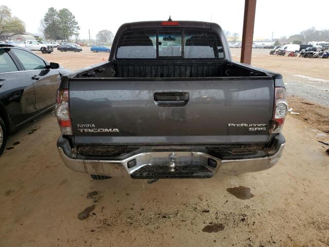 5TFJX4GN6FX050555 - 2015 TOYOTA TACOMA DOUBLE CAB PRERUNNER GRAY photo 6