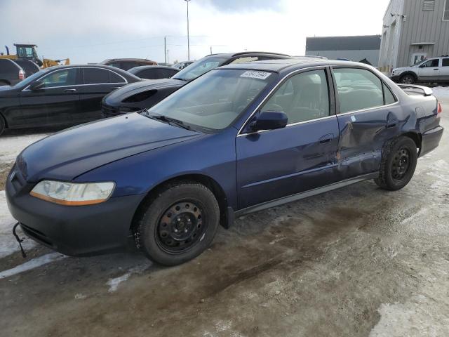 1HGCG56702A819793 - 2002 HONDA ACCORD SE BLUE photo 1