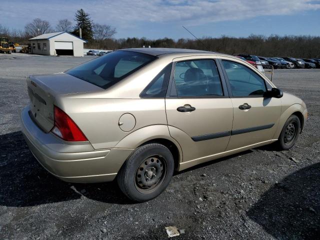 1FAFP33P1YW320197 - 2000 FORD FOCUS LX TAN photo 3