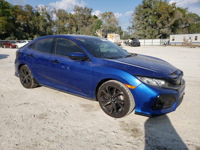 SHHFK7G49JU225511 - 2018 HONDA CIVIC SPORT 蓝色 照片 4