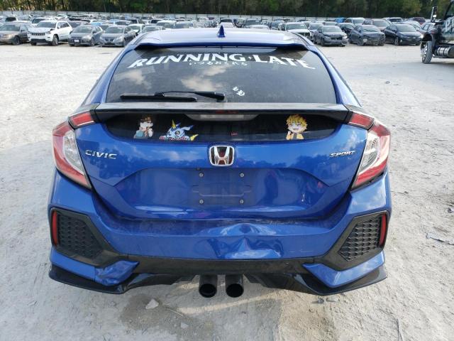 SHHFK7G49JU225511 - 2018 HONDA CIVIC SPORT 蓝色 照片 6