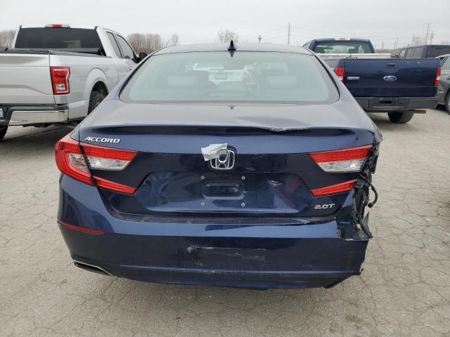 1HGCV2F59JA027417 - 2018 HONDA ACCORD EXL BLUE photo 6