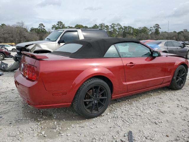 1ZVHT85H795123086 - 2009 FORD MUSTANG GT BURGUNDY photo 3