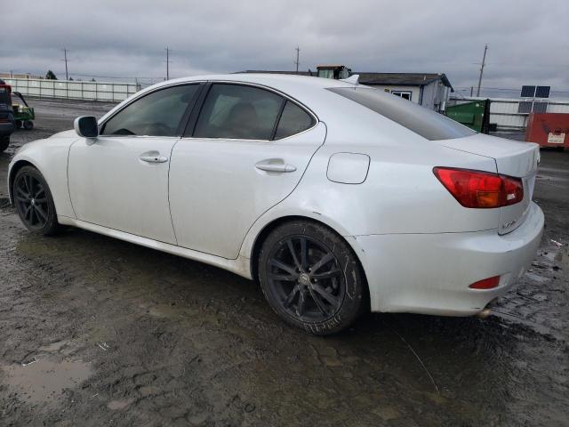 JTHBK262782068396 - 2008 LEXUS IS 250 WHITE photo 2