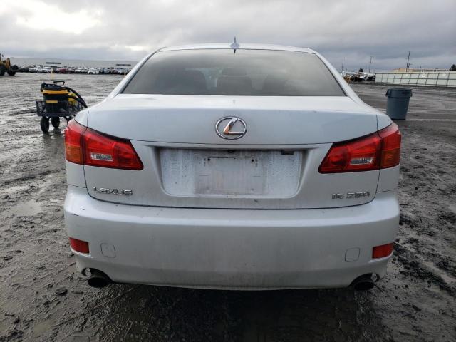 JTHBK262782068396 - 2008 LEXUS IS 250 WHITE photo 6