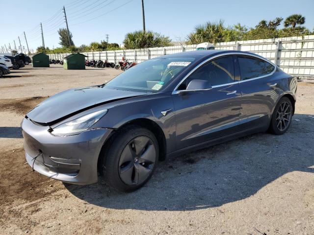 5YJ3E1EA5JF034573 - 2018 TESLA MODEL 3 GRAY photo 1