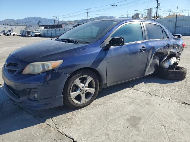 5YFBU4EE7DP145797 - 2013 TOYOTA COROLLA BASE BLUE photo 1