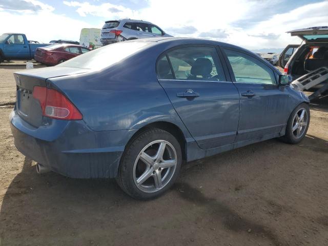 1HGFA16556L020818 - 2006 HONDA CIVIC LX BLUE photo 3