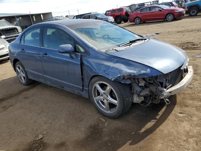 1HGFA16556L020818 - 2006 HONDA CIVIC LX BLUE photo 4