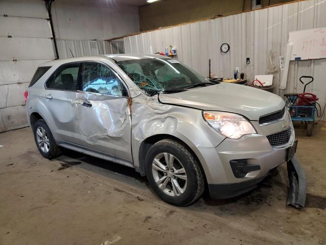 2GNFLCEK5D6237259 - 2013 CHEVROLET EQUINOX LS SILVER photo 4