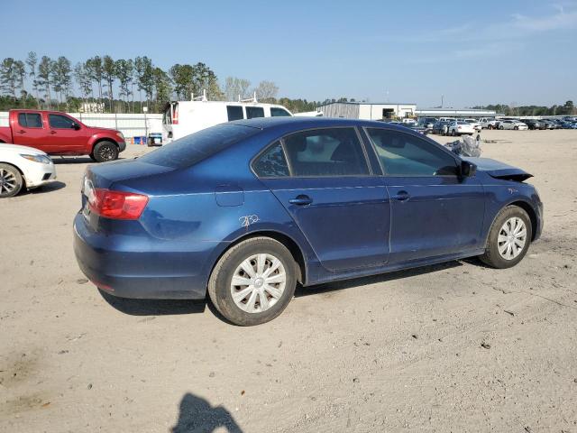 3VW2K7AJ7DM203809 - 2013 VOLKSWAGEN JETTA BASE Կապույտ լուսանկար 3