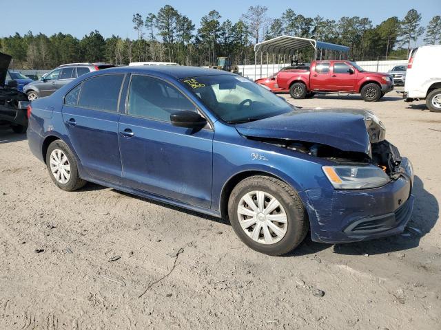 3VW2K7AJ7DM203809 - 2013 VOLKSWAGEN JETTA BASE Կապույտ լուսանկար 4