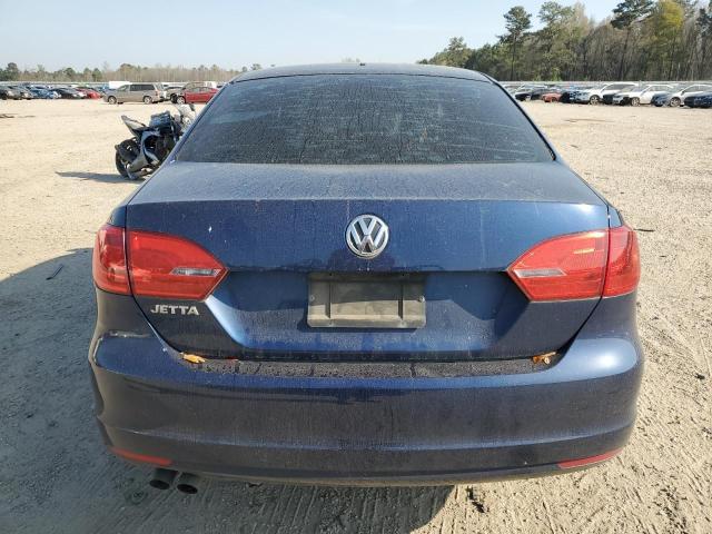 3VW2K7AJ7DM203809 - 2013 VOLKSWAGEN JETTA BASE Կապույտ լուսանկար 6
