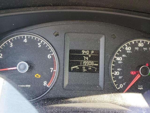 3VW2K7AJ7DM203809 - 2013 VOLKSWAGEN JETTA BASE Կապույտ լուսանկար 9