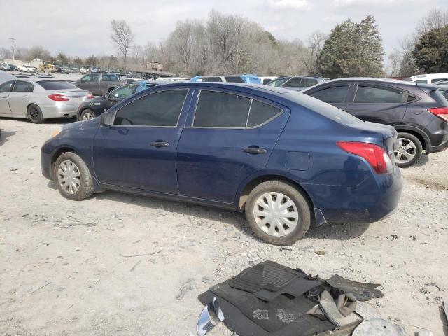 3N1CN7AP3CL860066 - 2012 NISSAN VERSA S BLUE photo 2