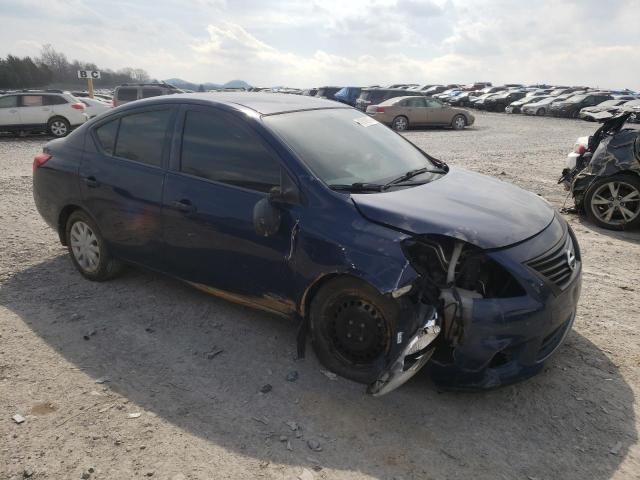 3N1CN7AP3CL860066 - 2012 NISSAN VERSA S BLUE photo 4