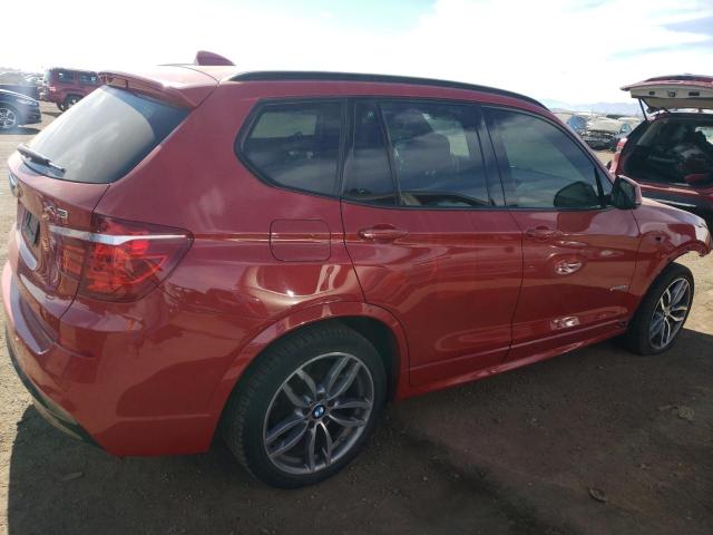 5UXWX9C54G0D79226 - 2016 BMW X3 XDRIVE28I RED photo 3