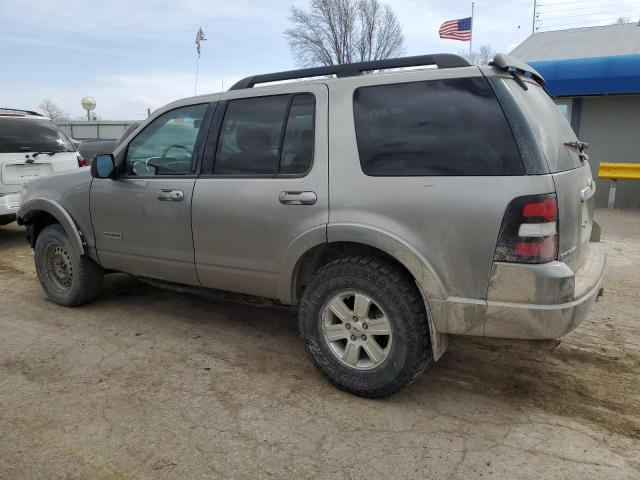 1FMEU73E38UB19798 - 2008 FORD EXPLORER XLT SILVER photo 2