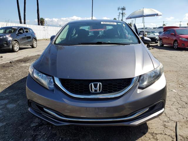 19XFB2F74FE267288 - 2015 HONDA CIVIC SE GRAY photo 5