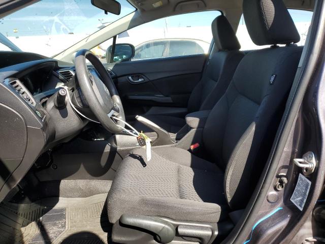 19XFB2F74FE267288 - 2015 HONDA CIVIC SE GRAY photo 7