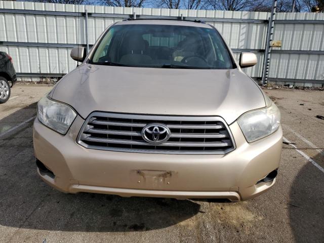 JTEES41A582099943 - 2008 TOYOTA HIGHLANDER GOLD photo 5