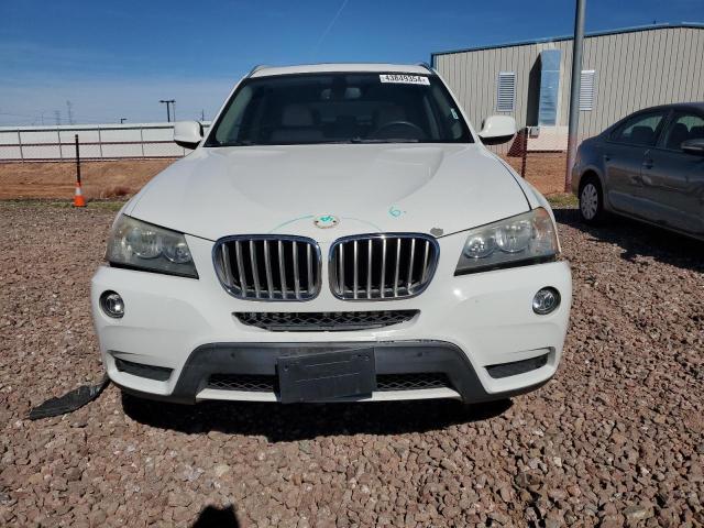 5UXWX5C51CL720418 - 2012 BMW X3 XDRIVE28I WHITE photo 5