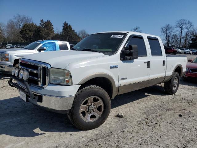 1FTSW21P05EB91685 - 2005 FORD F250 SUPER DUTY WHITE photo 1