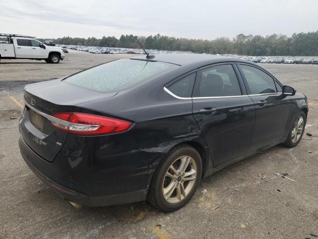 3FA6P0H70JR193362 - 2018 FORD FUSION SE BLACK photo 3