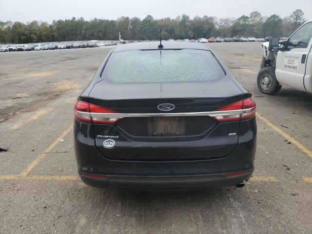 3FA6P0H70JR193362 - 2018 FORD FUSION SE BLACK photo 6