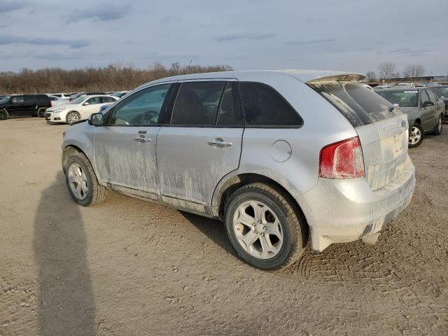 2FMDK3JC4BBB32469 - 2011 FORD EDGE SEL SILVER photo 2